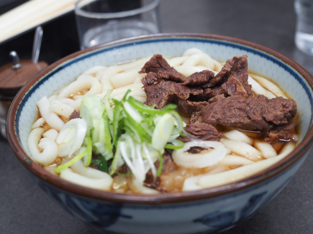 上田　馬肉うどん　中村屋