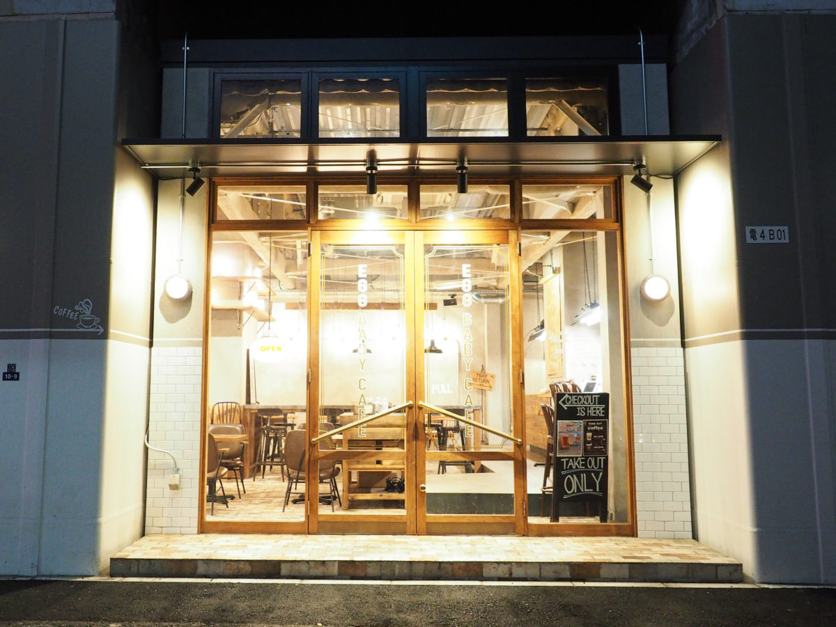 御徒町　egg baby cafe 上野　カフェ　プリン