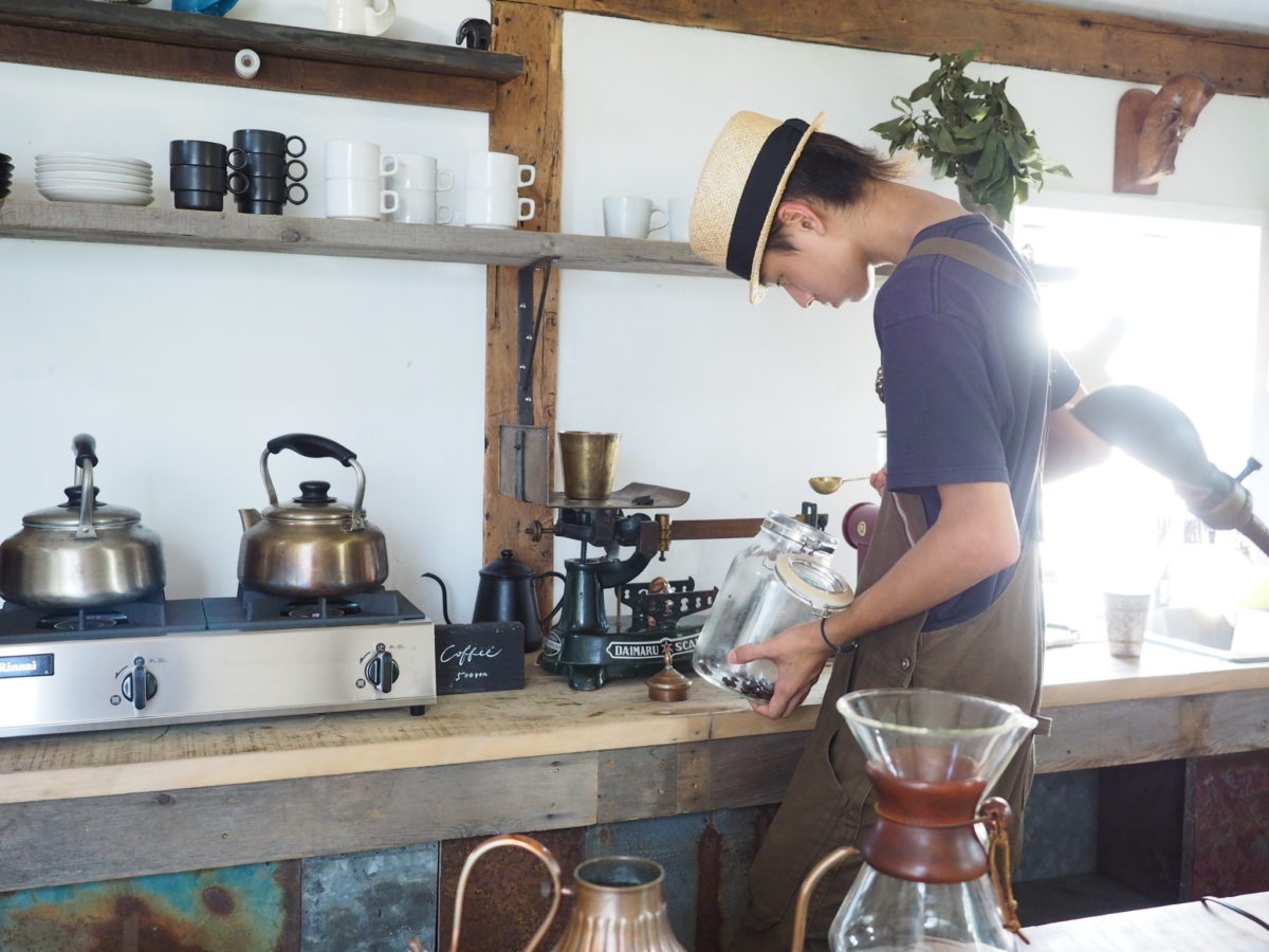 anon coffee 洞爺湖　カフェ