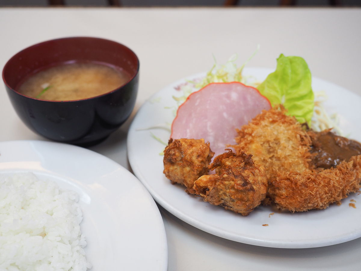 下町　食堂　定食　本所吾妻橋　三好弥　みよしや