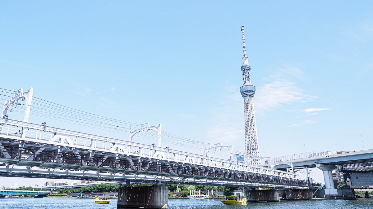 浅草　スカイツリー　行き方　おすすめ　散歩コース　観光　すみだリバーサイドウォーク　東京ミズマチ　むうや　パン　ランチ　ディナー　カフェ　隅田公園　観光　徒歩