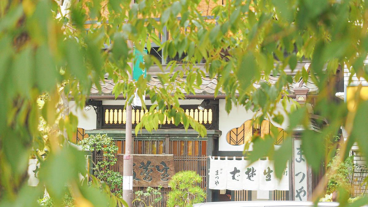 神田 おすすめ ランチ 蕎麦　神田まつや　歴史的建造物