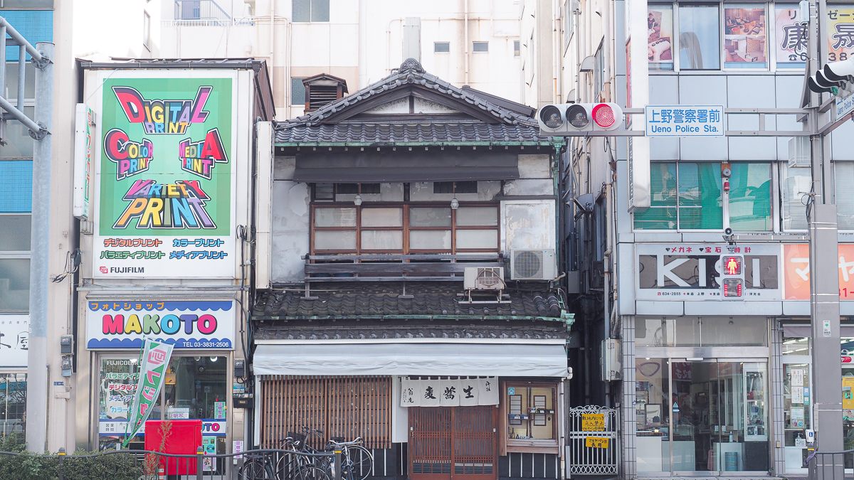 上野　蕎麦　翁庵　おきなあん　そば　和食　おすすめ　ランチ　老舗　下町散歩