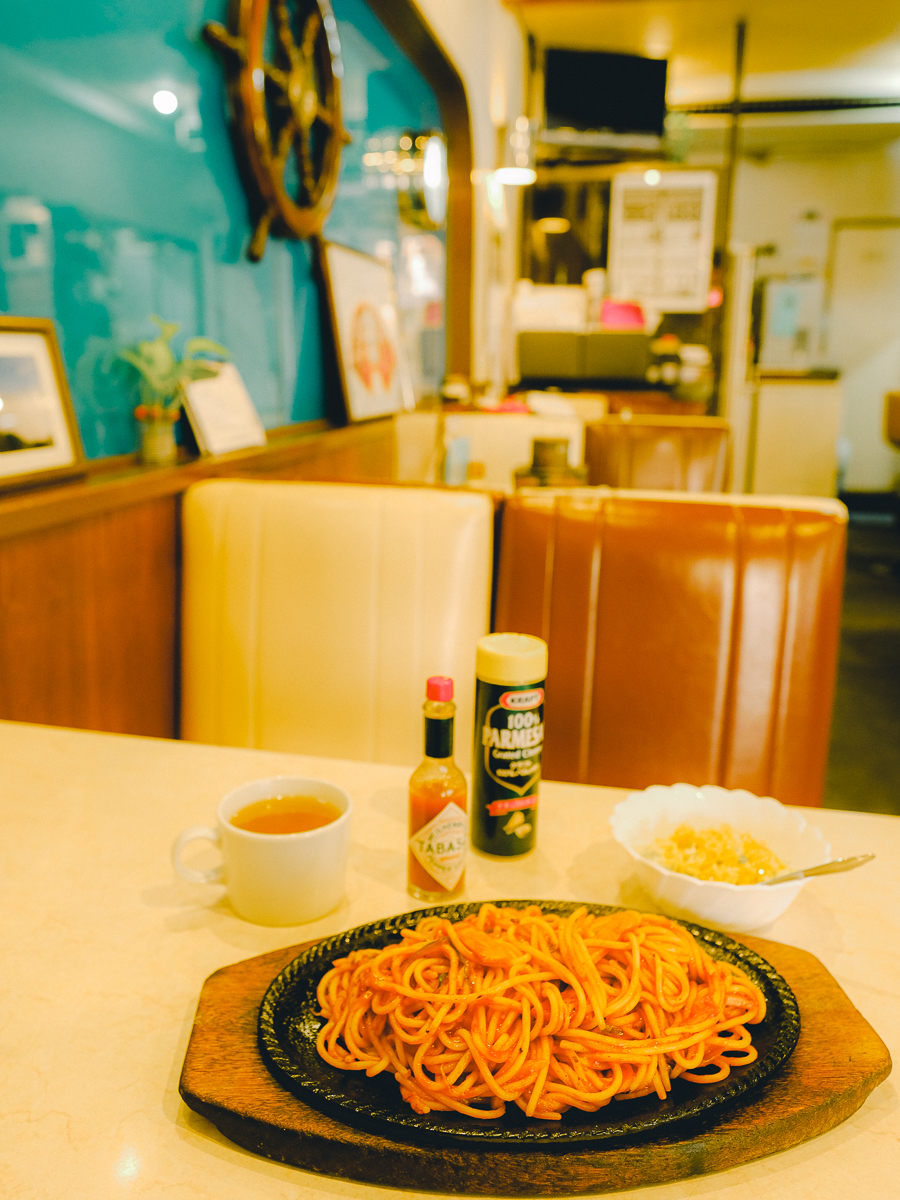 純喫茶 マリーナ　ナポリタン　喫茶店　喫茶　メニュー　生ジュース　ランチ　モーニング　店内　鉄板　ナポリタン　外観　東京　墨田区　向島　純喫茶コレクション　下町散歩　カフェ　珈琲　コーヒー　懐かしい　レトロ　ノスタルジック　船　 押上　本所吾妻橋　スカイツリー　周辺　近く